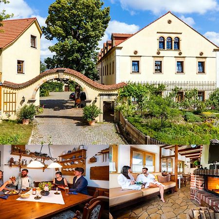 Landhotel Gut Wildberg ไมเซน ภายนอก รูปภาพ