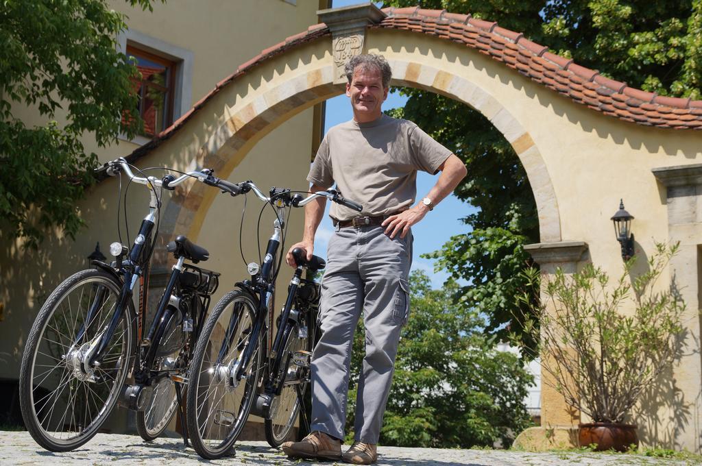 Landhotel Gut Wildberg Mit Badeteich ไมเซน ภายนอก รูปภาพ